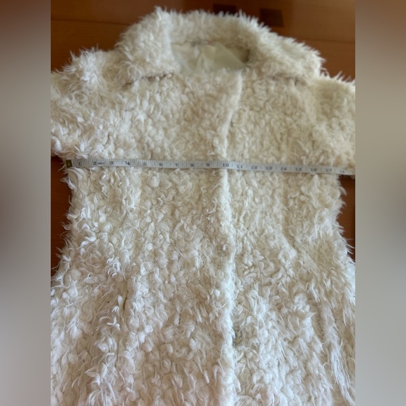 Gianni Bini Cream Teddy Faux Fur Jacket - Picture 8 of 10